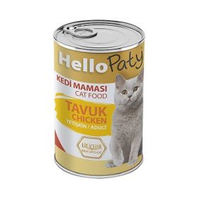 Hello Paty Tavuk Etli 24x415 gr Yetişkin Konserve Kedi Maması