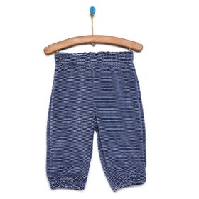 HelloBaby 23KHLBEESF006 İndigo Basic Paça Lastikli Kadife Eşofman Altı