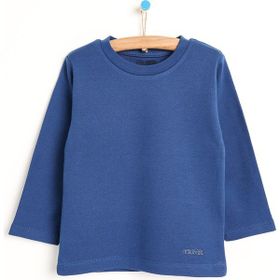 HelloBaby Basic Balıkçı İnterlok Erkek Bebek Lacivert Sweatshirt