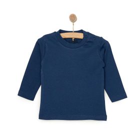 HelloBaby Basic Balıkçı İnterlok Erkek Bebek Lacivert Sweatshirt