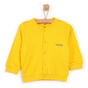 HelloBaby Basic Erkek Bebek Koyu Mavi Ribanalı Hırka