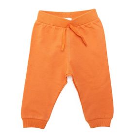 HelloBaby Basic Erkek Bebek Şardonlu İki İp Turuncu Eşofman Altı