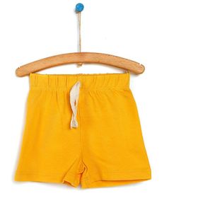 HelloBaby Basic Erkek Bebek Sarı Şort