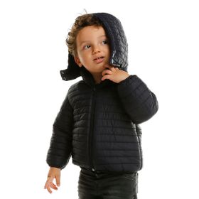 HelloBaby Basic Kapüşonlu Lacivert Mont