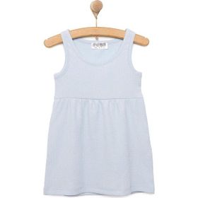 HelloBaby Basic Kız Bebek Mavi Elbise