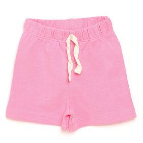 HelloBaby Basic Kız Reçme Paça Pembe Bebek Şort