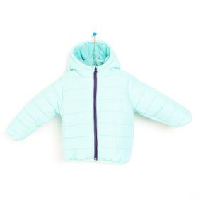 HelloBaby Basic Kulaklı Kapüşonlu Turkuaz Mont
