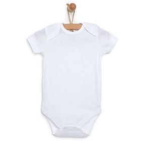 HelloBaby Beyaz Kısa Kol Body