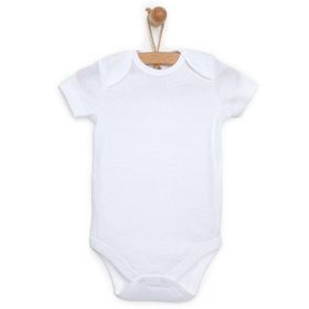 HelloBaby Beyaz Kısa Kol Body