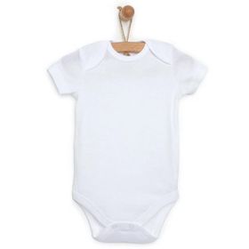 HelloBaby Beyaz Kısa Kol Body