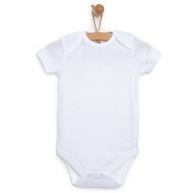 HelloBaby Beyaz Kısa Kol Body