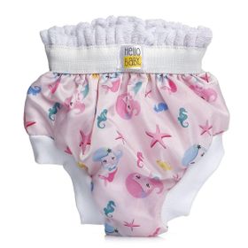 HelloBaby Deniz Kızı Tekli Alıştırma Külodu