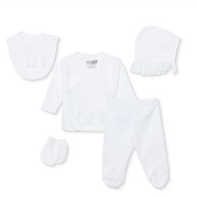 HelloBaby Kız Bebek Ekru Mevlüt Kıyafeti