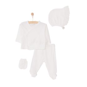 HelloBaby Kız Bebek Ekru Mevlüt Kıyafeti
