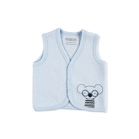 HelloBaby Mavi Kapitone Yelek