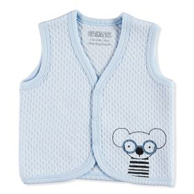 HelloBaby Mavi Kapitone Yelek