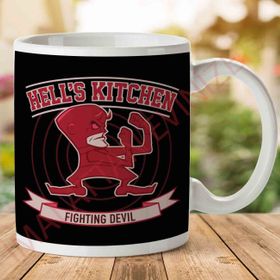 Hells Kitchen Fighting Devil Daredevil Baskılı Kupa