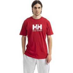 Helly Hansen 33979-163 Logo Kırmızı Erkek T-shirt