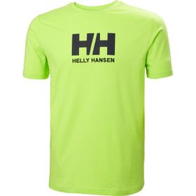 Helly Hansen 33979-395 Logo Yeşil Erkek T-shirt