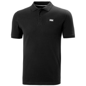 Helly Hansen 33980-990 Transat Siyah Polo Erkek T-shirt