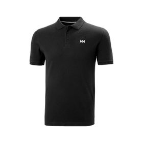 Helly Hansen 33980-990 Transat Siyah Polo Erkek T-shirt