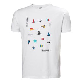 Helly Hansen 34222-004 Shoreline 2.0 Beyaz Erkek T-Shirt