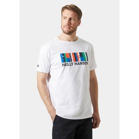 Helly Hansen 34222-004 Shoreline 2.0 Beyaz Erkek T-Shirt