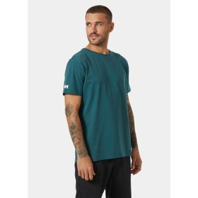 Helly Hansen 34222-453 Shoreline 2.0 Koyu Yeşil Erkek T-shirt