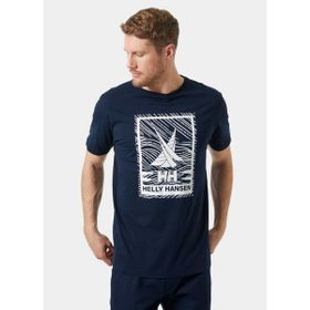 Helly Hansen 34222-599 Shoreline 2.0 Erkek Lacivert T-Shirt