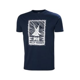 Helly Hansen 34222-599 Shoreline 2.0 Erkek Lacivert T-Shirt