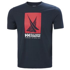 Helly Hansen 34419-597 Hp Race Graphic Lacivert Erkek T-shirt