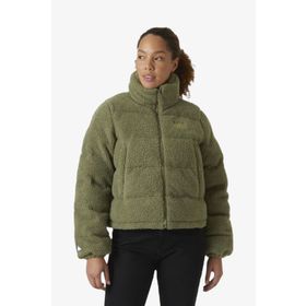 Helly Hansen 54065-421 W Yu Teddy Pile Yeşil Kadın Mont