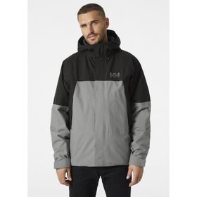Helly Hansen 63117-876 Banff Insulated Gri Siyah Erkek Mont