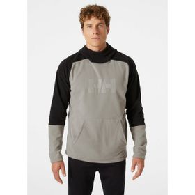 Helly Hansen Daybreaker Logo Gri Kapüşonlu Erkek Sweatshirt