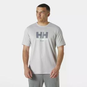 Helly Hansen Erkek Hh Tech Graphic Mavi T-Shirt