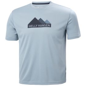 Helly Hansen Erkek Hh Tech Graphic Mavi T-Shirt