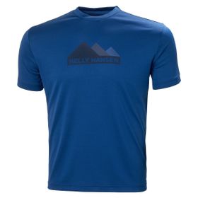 Helly Hansen Erkek Hh Tech Graphic Mavi T-Shirt