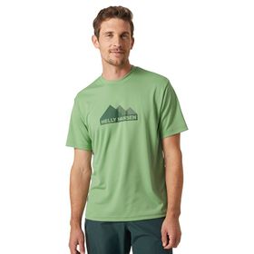 Helly Hansen Erkek Hh Tech Graphic Mavi T-Shirt