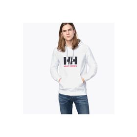 Helly Hansen Hh Logo Hoodie Beyaz Erkek Kapüşonlu Sweatshirt