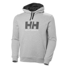 Helly Hansen Hh Logo Hoodie Gri Erkek Sweatshirt