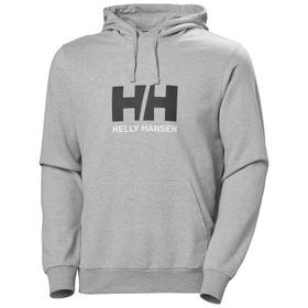 Helly Hansen Hh Logo Hoodie Gri Erkek Sweatshirt