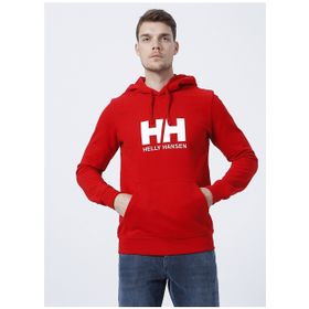Helly Hansen HH LOGO HOODIE Kırmızı Erkek Kapüşonlu Sweatshirt