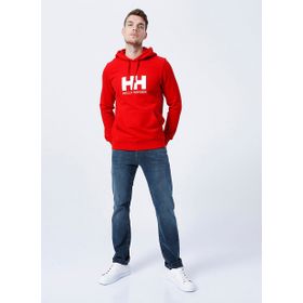 Helly Hansen HH LOGO HOODIE Kırmızı Erkek Kapüşonlu Sweatshirt