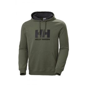 Helly Hansen HHA.33977 Logo Hoodie Yeşil Sweat Shirt