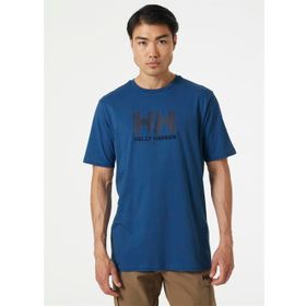 Helly Hansen HHA.33979-636 Logo Koyu Mavi Erkek T-Shirt