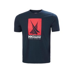 Helly Hansen HHA.34419 HP Race Graphic Siyah Erkek T-shirt