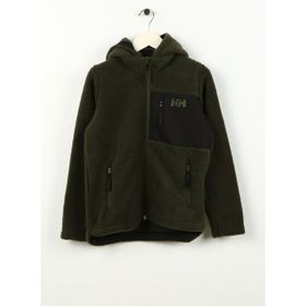 Helly Hansen HHA.41756 JR Champ Pile Koyu Yeşil Erkek Çocuk Polar Mont