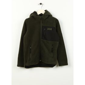 Helly Hansen HHA.41756 JR Champ Pile Koyu Yeşil Erkek Çocuk Polar Mont