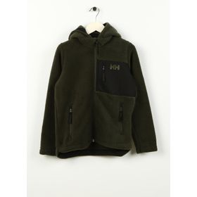 Helly Hansen HHA.41756 JR Champ Pile Koyu Yeşil Erkek Çocuk Polar Mont