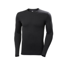 Helly Hansen HHA.49364 Lifa Merino Midweight Crew Erkek Siyah Termal İçlik